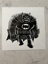 Batman Dark Knight Returns Original Art By Dan Hipp 8”x8” Framed picture