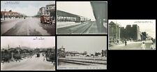 China Lot of 5 Chinese Vintage Postcards Northeast Transportation Topic picture