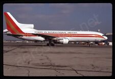 American Int'l Airways Lockheed L-1011 N108CK Nov 98 Fujichrome Slide/Dia A20 picture