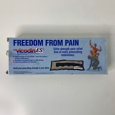 VICODIN ES Branded Ankle/Wrist Weights 1 lb Opioid Pharma Promo UNUSED RARE picture