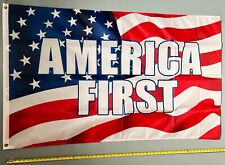 DONALD TRUMP FLAG FREE USA SHIP Save America First USA Desantis USA Sign 3x5' picture
