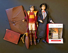 Harry Potter LOT: Mattel Harry Potter Dolls, Notebook, Light, Game, Ornament picture