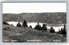 RPPC Negaunee MI, Teal Lake Michigan c1961 Vintage Postcard picture