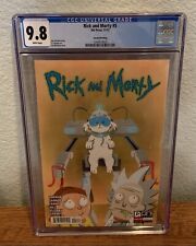 Rick and Morty #5 Second Printing Graded CGC 9.8 Snuffles Cover POP 8 🔥 RARE 🔥 picture