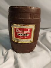 Rheingold Extra Dry Larger Beer ~ Plastic Barrell / Drum / Keg ~ Advertising 6