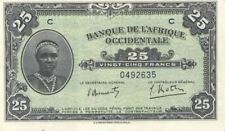 French West Africa - 25 Francs - P-42 - dated 24.11.1953 Foreign Paper Money - P picture