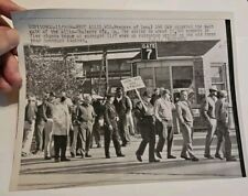 Vintage Photo West Allis. Wis. ALLIS CHALMERS PLANT 1964 Workers Strike Picket picture