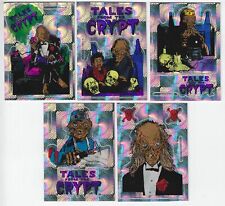 1994 Tales From The Crypt Vending Machine Prism Sticker Card Set *A* picture