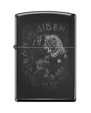 Zippo 0133, Iron Maiden-Number of the Beast, High Polish Black Lighter, NEW picture