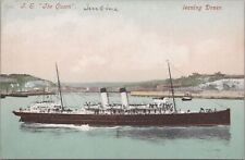 Postcard Ship TS The Queen Leaving Dover picture