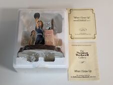 When I Grow Up, Reflections Of Rockwell Norman Rockwell Figurine with Box picture
