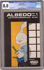 Albedo #2 CGC 8.0 1984 4093187001 1st app. Usagi Yojimbo picture