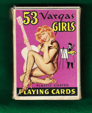 Vintage ALBERTO VARGAS 54 Mint Pinup Playing Cards Deck 1940's Esquire Paintings picture