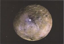 NEW NASA Cosmos Postcard Series~ Bright Occator Crater 6612c8 MR ALE picture