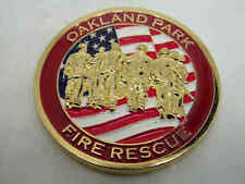 OAKLAND PARK FIRE RESCUE FIRE CHALLENGE COIN picture