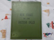 1916 Richardsons New Chart of the British Isles Linen Backed & Bound Railway Map picture