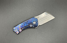 Brian Brown Knives Dutchman Flipper Full Timascus Dress Satin M390 1 of 20 picture