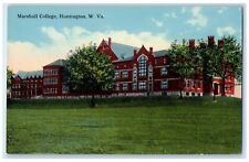 c1910 Exterior Marshal College Huntington West Virginia W VA Unposted Postcard picture