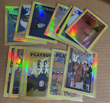 1995 Playboy Chromium Cover Edition 1  Refractor  Set (18) #H picture