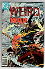 Weird War Tales # 78 (5.5) D.C. 8/1979 Bronze-Age 40c Eerie  Horror of War  🚚 picture