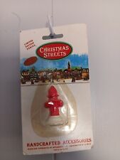 Home Accents Holiday Christmas Village 3pc Fire Hydrant Set picture
