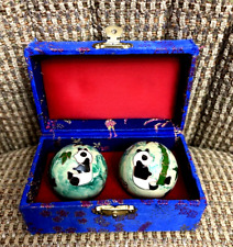 Vintage Chinese Boading Balls Panda With Box picture