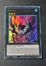 Yugioh Number 3: Cicada King BLAR-EN028 Ultra Rare 1st Edition NM/LP picture