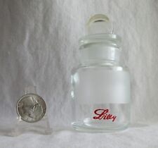 Vintage Eli Lilly Bottle frosted label 4 oz. - Medicine Chemist Laboratory picture