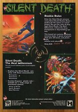 1996 Silent Death The Next Millennium Tabletop Game Print Ad/Poster Sci-Fi Art picture
