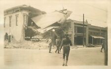 Postcard RPPC 1905 California Santa Barbara Earthquake Damage military  23-8038 picture