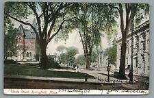State Street Springfield Mass Divided Back Vintage Postcard c1907 picture