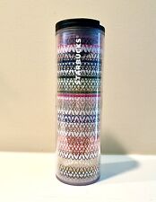 NWT STARBUCKS 2017 Outline Hearts Cold Cup Tumbler Coffee Tea 16oz Collectible picture