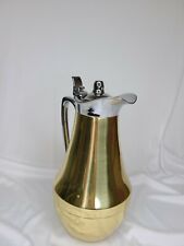 Vintage ALFI Gold/Chrome Coffee Carafe picture