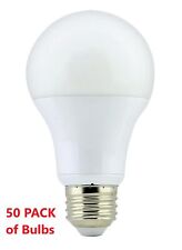 Sea Gull Lighting A19 LED Dimmable Light Bulb 10W Warm White 2700K 50 Pack Lot picture