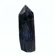 12.7lb Natural Dream Amethyst Crystal Obelisk Quartz Tower Double Point Healing picture