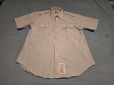 US Air Force Polyester-Cotton Man's Short Sleeve Type II Shirt Size 17 1/2 Used picture