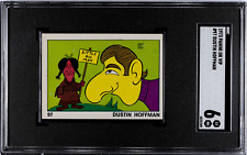 1973 Panini OK VIP #97 Dustin Hoffman Trading Card SGC 6. EX-NM picture