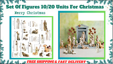 Willow Tree Nativity Figures Set Statue Hand Painted Decor Xmas Christmas Gifts picture
