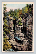 Postcard Table Rock Ausable Chasm New York NY, Vintage i19 picture