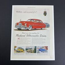 Vintage 1949 Packard Ultramatic Drive Super Deluxe Touring Sedan Auto Print Ad picture