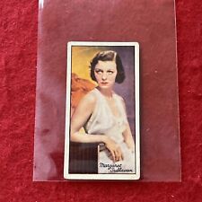 1935 Carreras Limited “Famous Film Stars” MARGARET SULLAVAN Tobacco Card #35  G picture