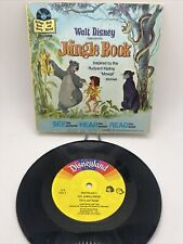 Vintage 1977 Walt Disney The Jungle Book And Record 33 1/3 See Hear Read Book picture