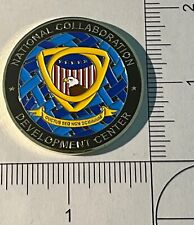 Rare National Collaboration Development Center Community HUMINT Challenge Coin picture