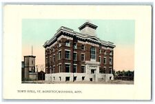 c1910 Town Hall St. Boniface Winnipeg Manitoba Canada Antique Postcard picture