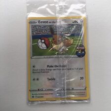 Eevee on the Ball 002/005 NEW SEALED Pokemon Card Futsal Football England picture
