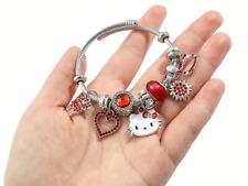 Kello kitty Bracelet with Charms pieces in Red picture