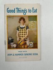 Vintage Cookbook Good Things to Eat Arm Hammer Baking Soda 1925 Alice Bradley  picture