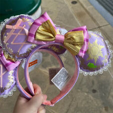 1x Authentic Hongkong Disney Princess Tangled Rapunzel Minnie Mouse Ear Headband picture