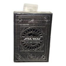 Star Wars Dark Side Black Playing Cards Theory 11 Silver Black Disney New picture