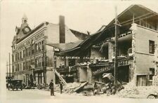Earthquake Damage Santa Barbara California 1925 RPPC Photo Postcard 11545 picture
